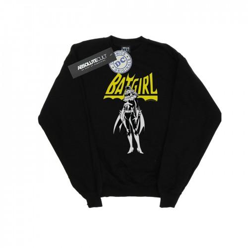 DC Comics Batgirl Pose-sweatshirt voor jongens 12-13 zwart