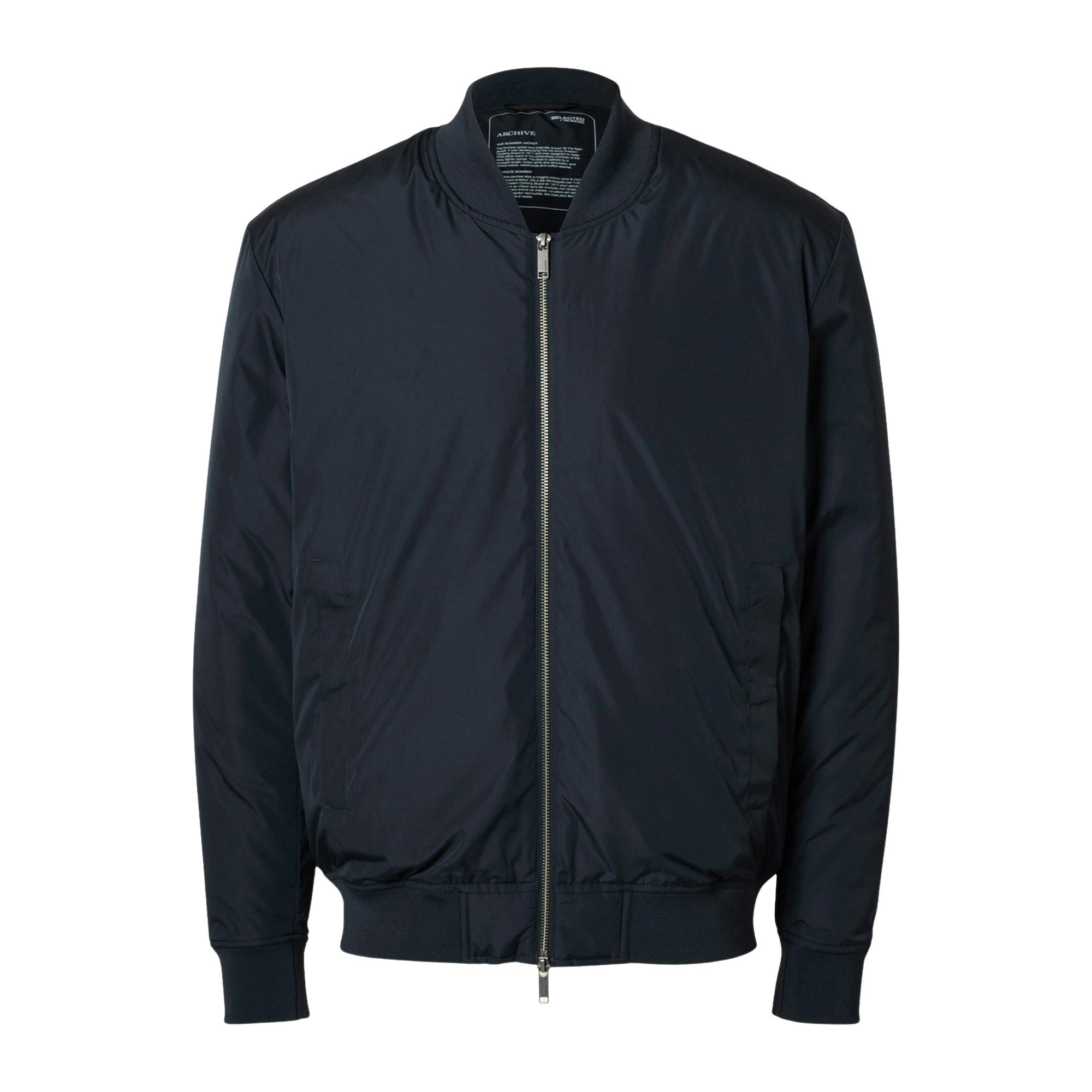 Selected Harchive Spring Bomber Jas Heren