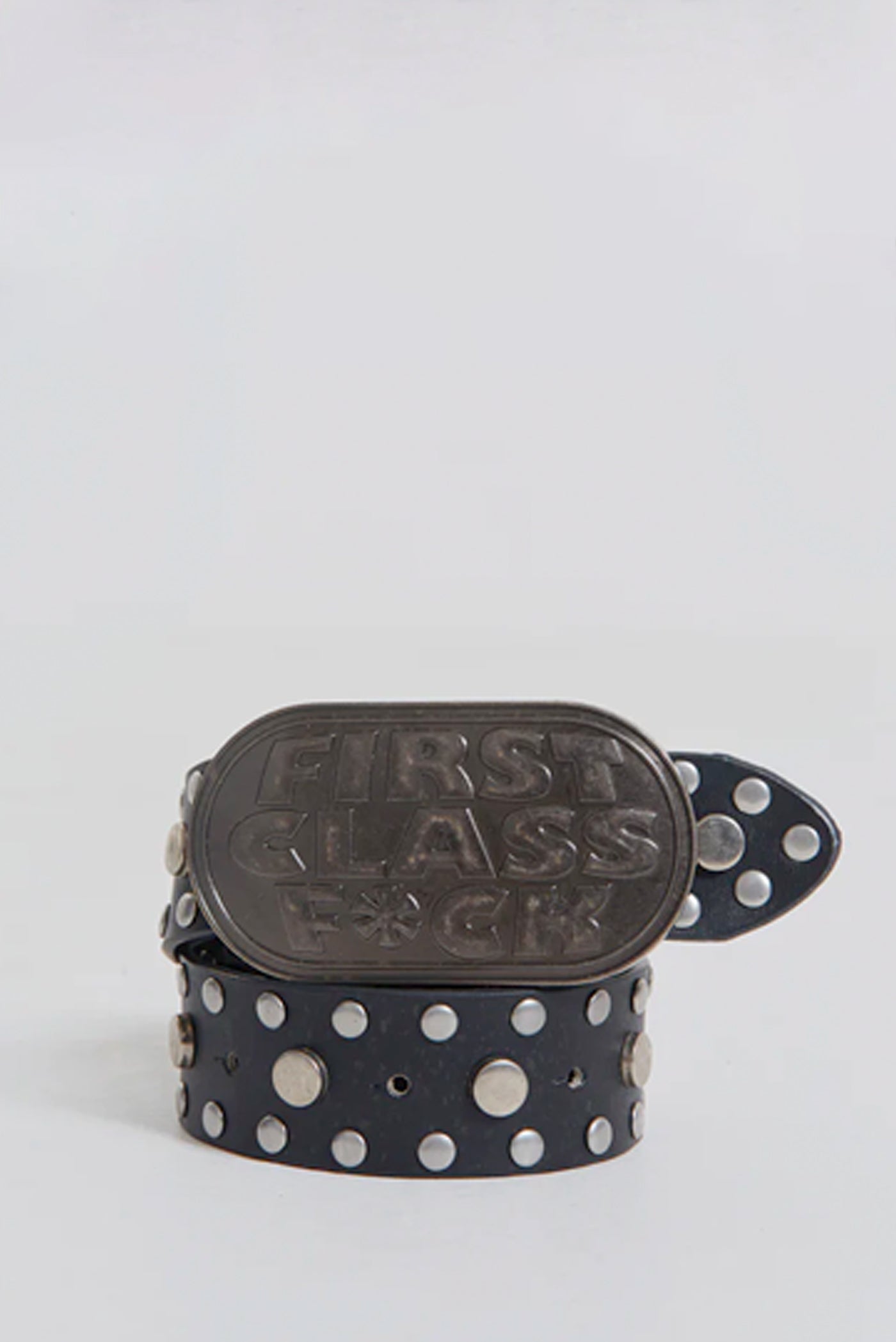 Jaded Man First Class Black Leather Belt