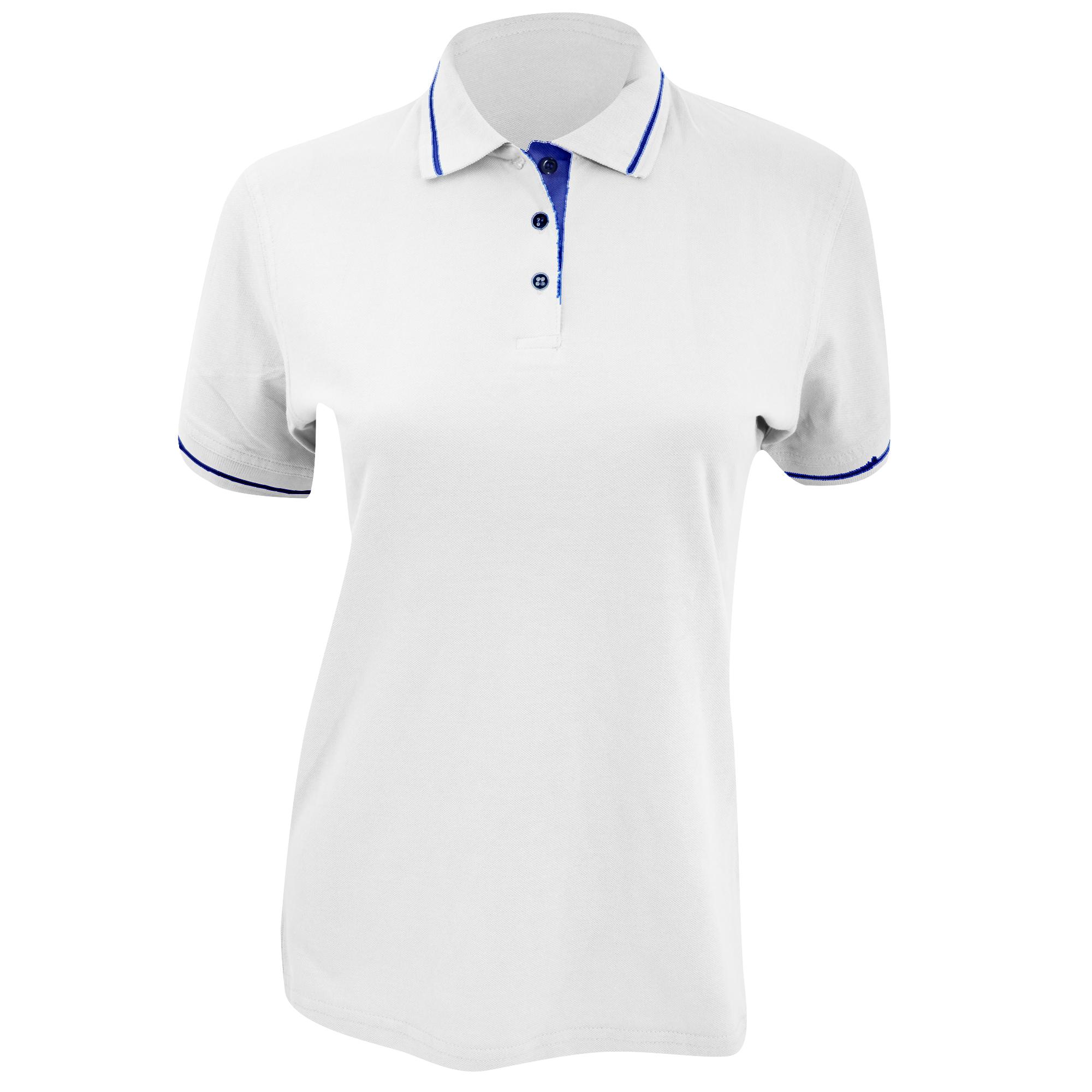 Kustom Kit Dames st. mellion poloshirt met korte mouwen