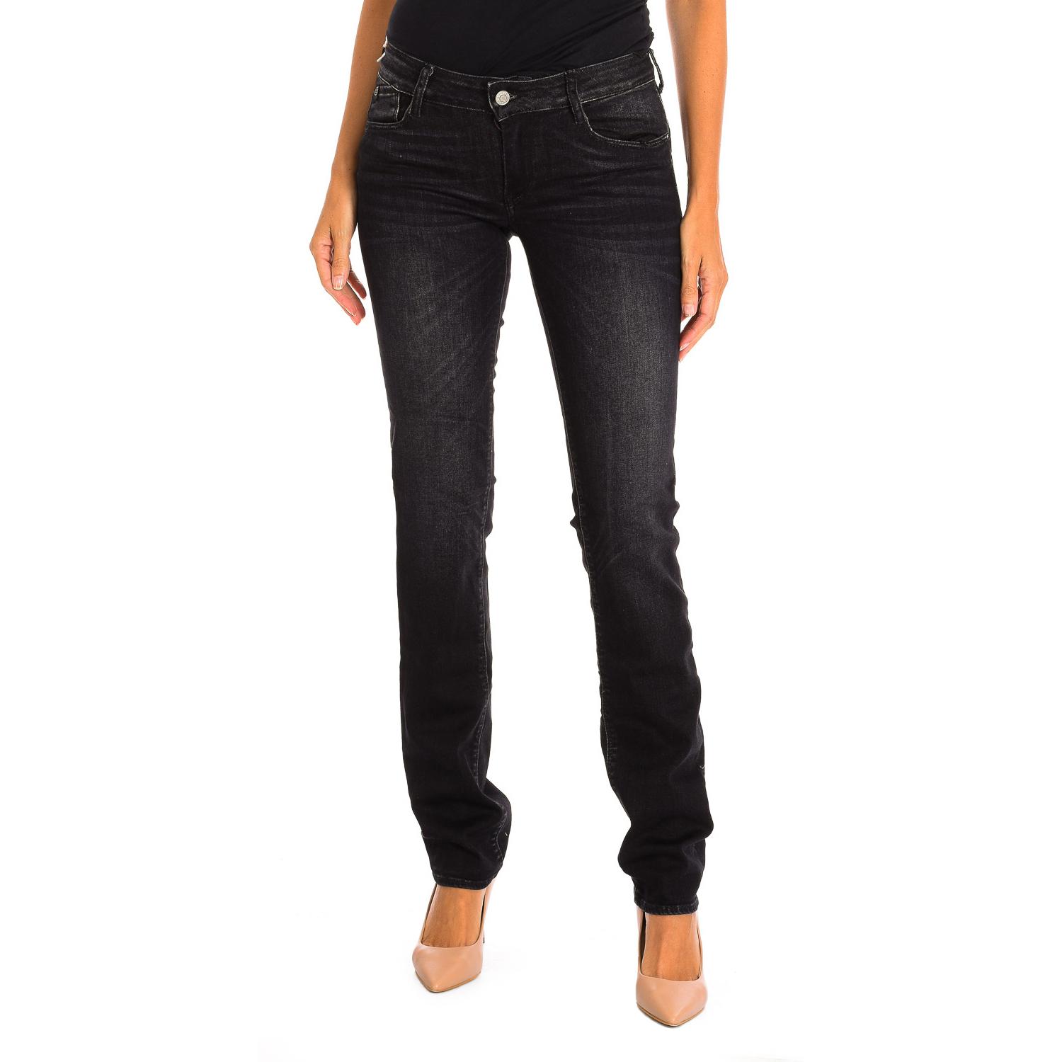 BlackPrice Lange jeans JFPULPREWA135172 vrouw 24-USA zwart