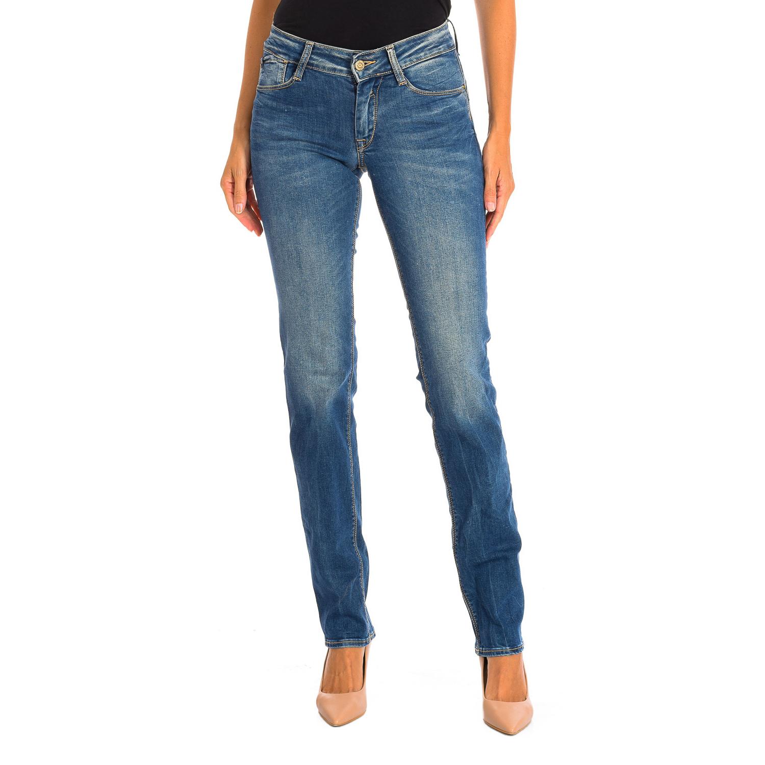 BlackPrice Lange damesjeans JFPULPRWT406172 24-USA blauw