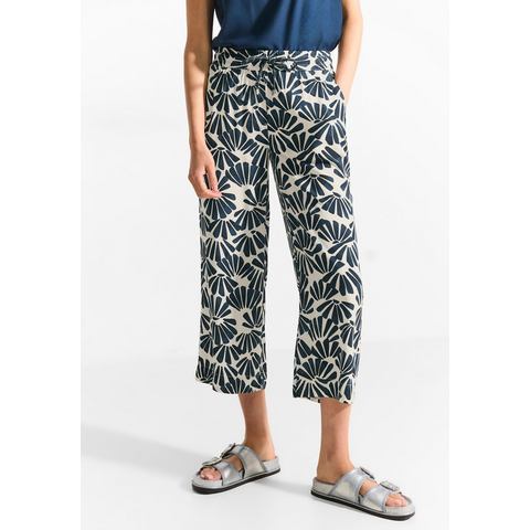 Cecil 3/4 broek Neele met print all-over