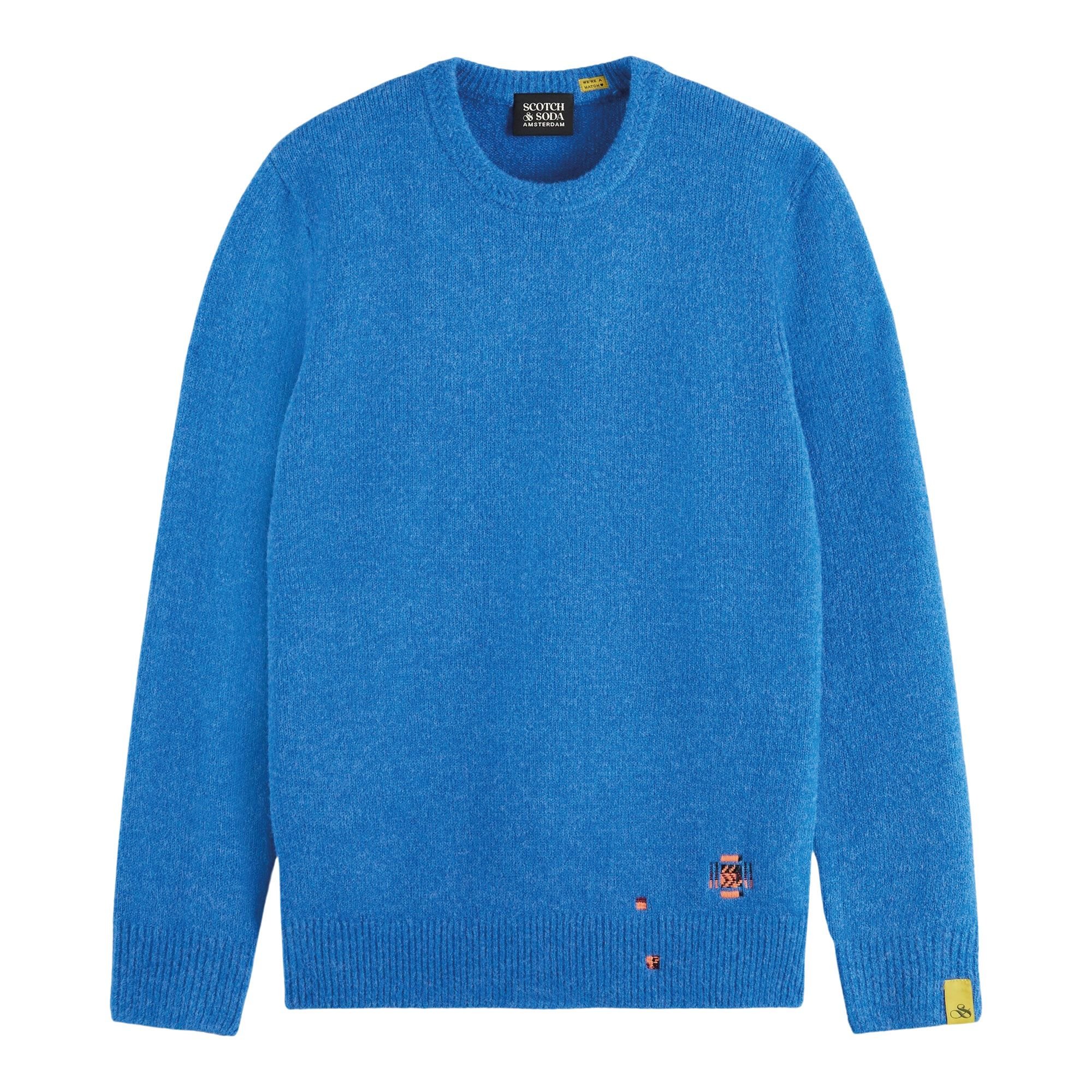 Scotch & Soda Softy-Knit Melange Trui Heren