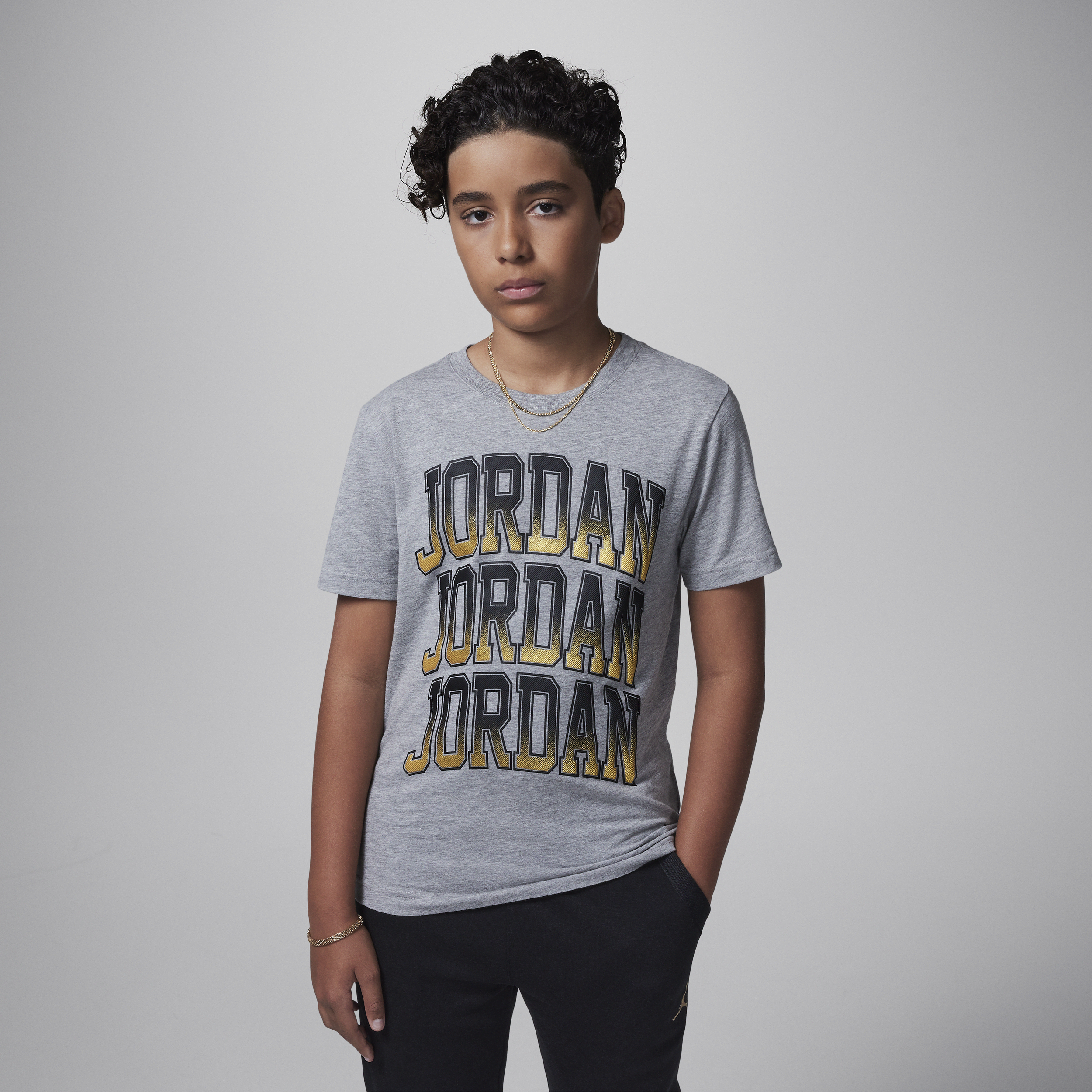 Jordan 3K T-shirt voor kids - Grijs