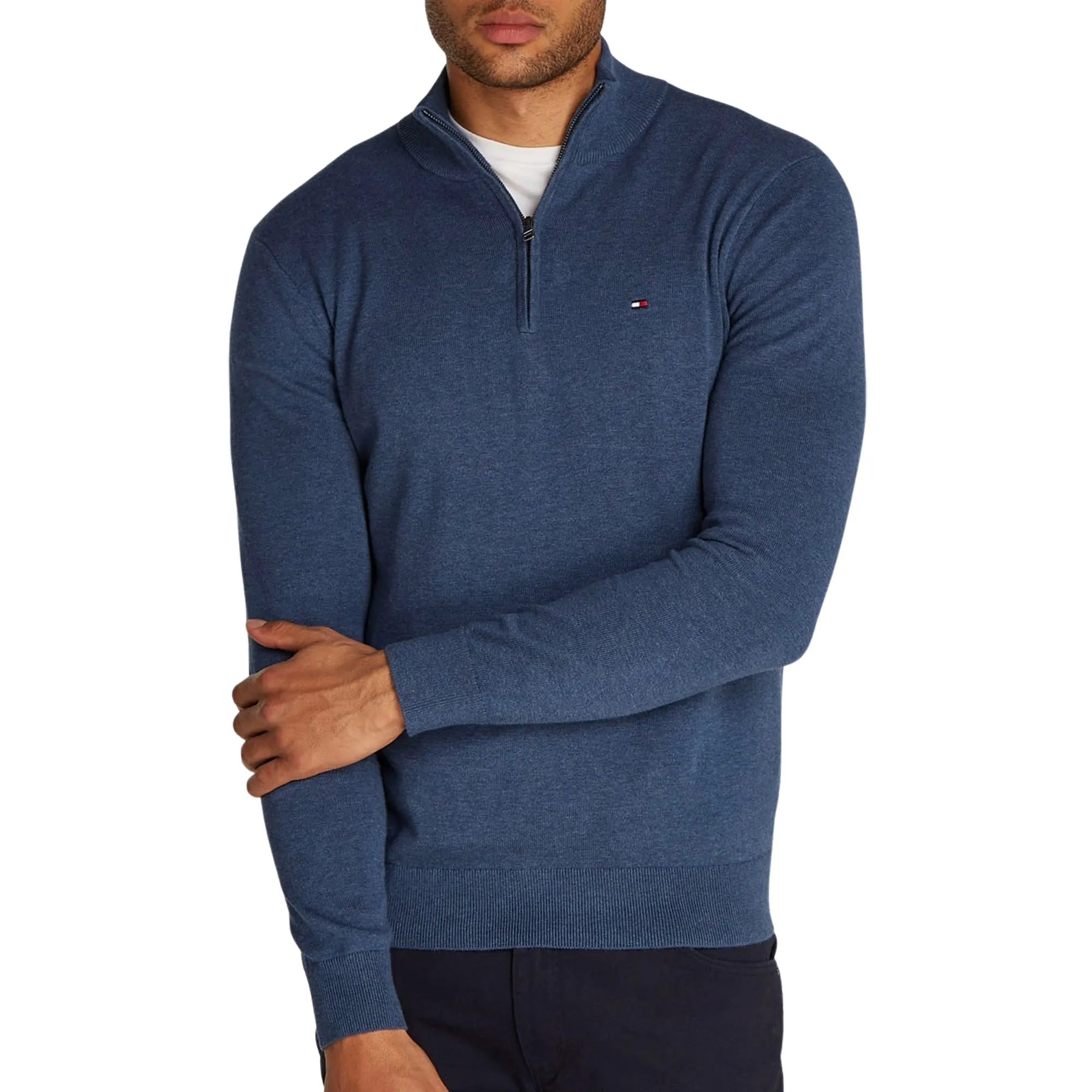 Tommy Hilfiger Essential Half Zipweater Heren