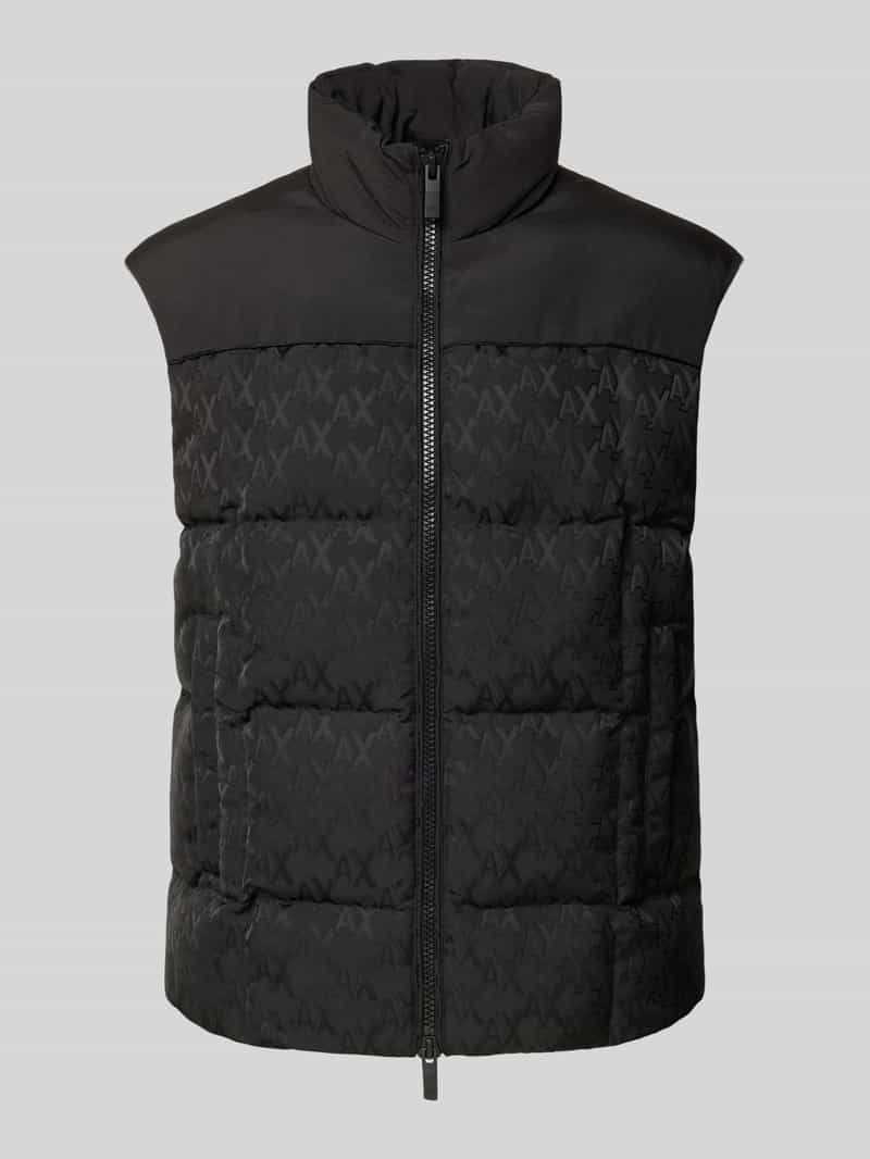 Armani Exchange Bodywarmer met structuurmotief