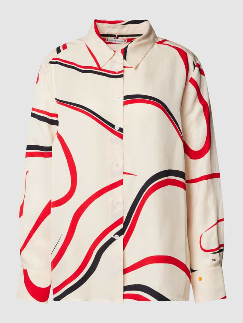 Tommy Hilfiger Overhemdblouse met all-over motief