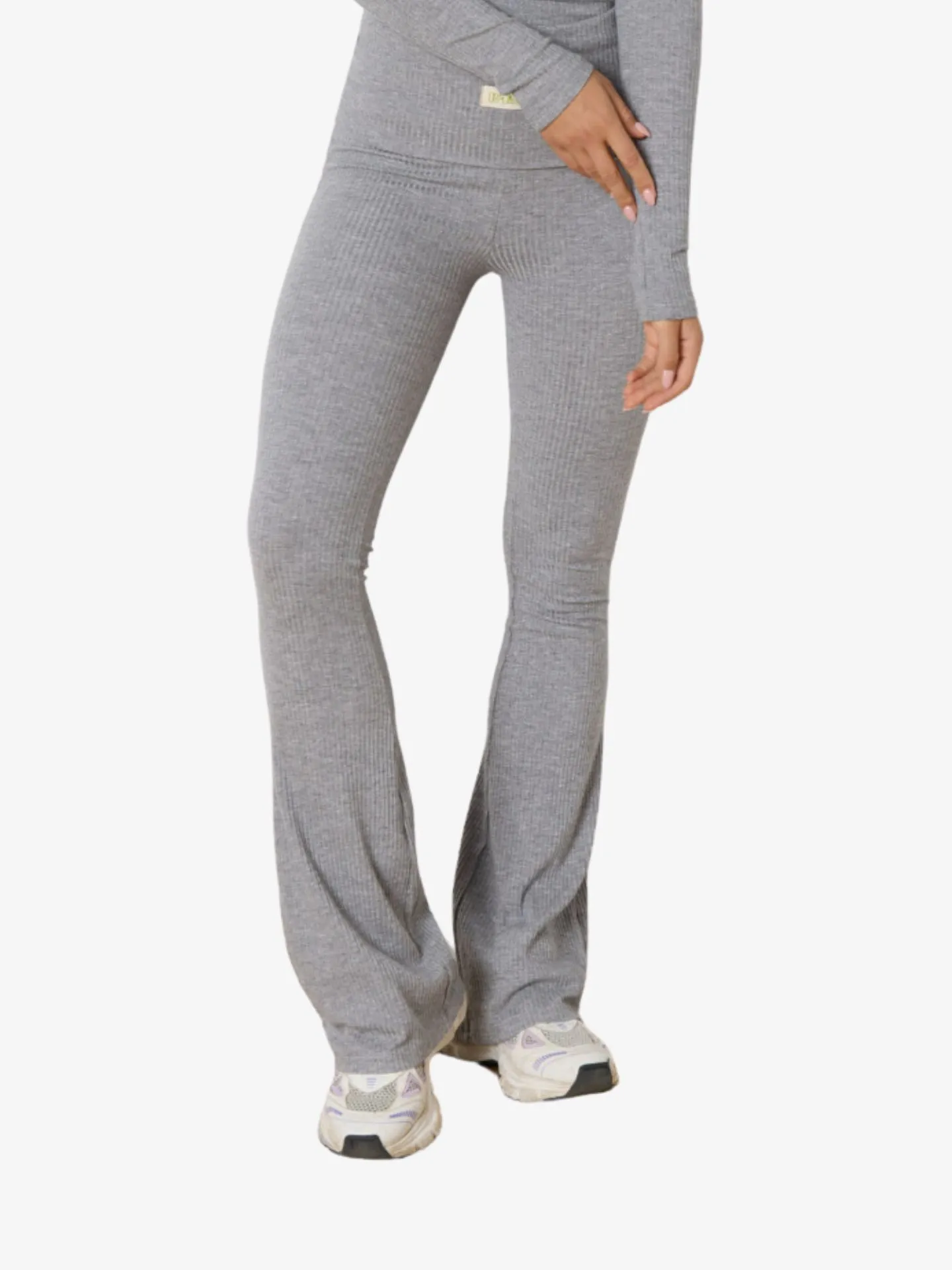 Refined Department Dames flared broek luke mid grey