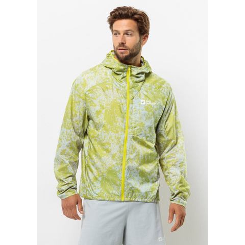 Jack Wolfskin Functioneel jack PRELIGHT WIND JKT M