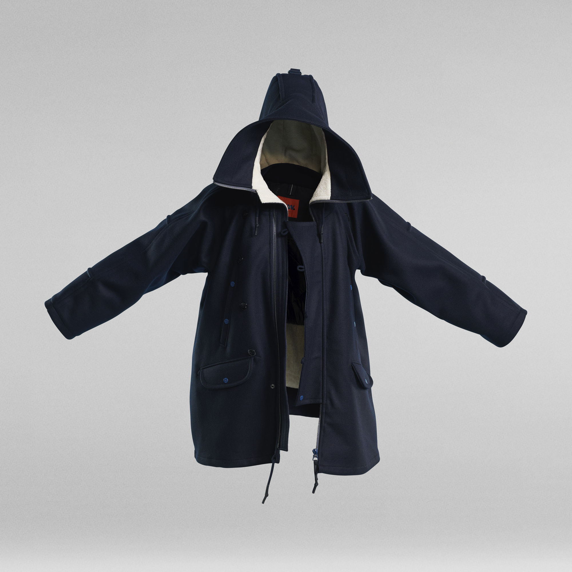 G-Star RAW E Volume Parka - Donkerblauw - Dames