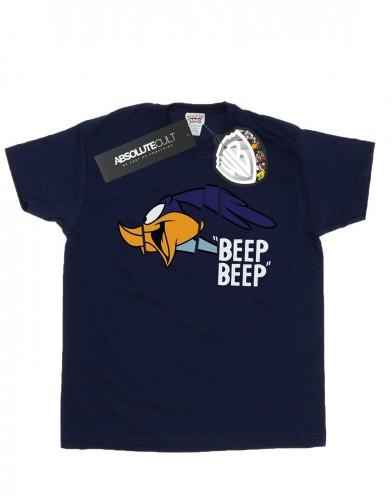 Looney Tunes Road Runner Beep Beep katoenen T-shirt voor meisjes 12-13 zwart