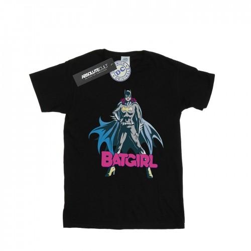 DC Comics meisjes Batgirl Pose katoenen T-shirt 12-13 zwart