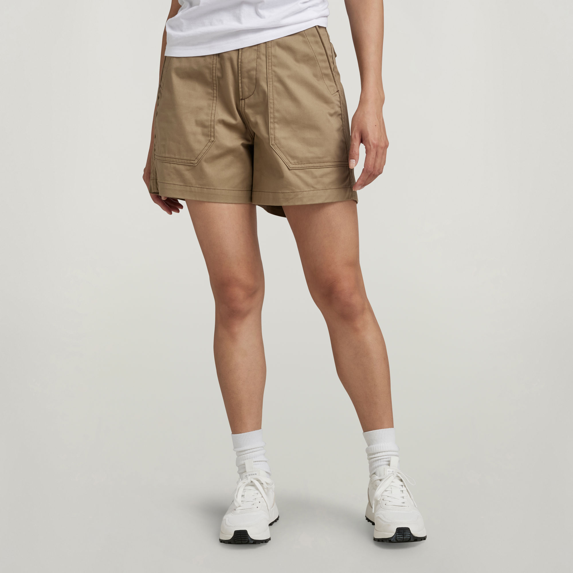 G-Star RAW 3D Fatigue Short - Bruin - Dames