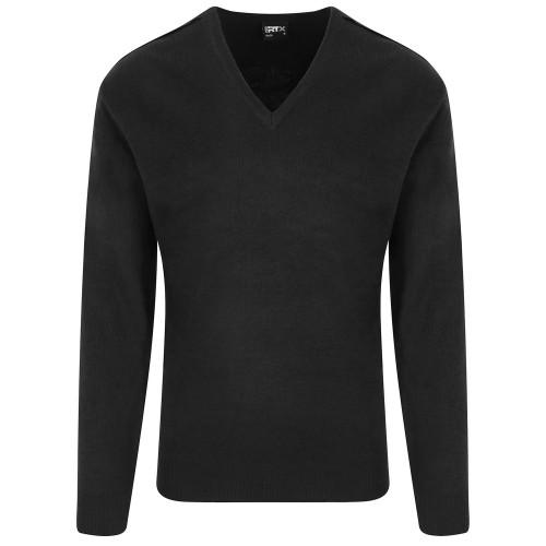 Pro RTX Mens Acrylic V Neck Sweatshirt M zwart