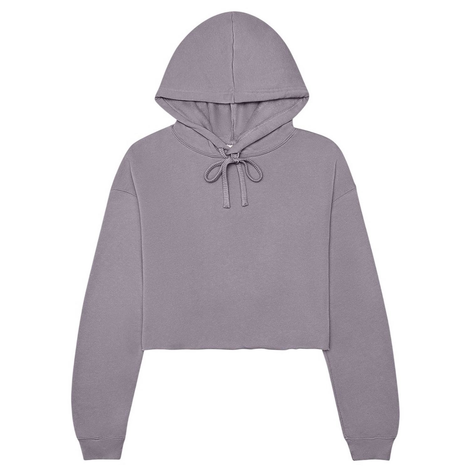 Bella + Canvas Dames fleece crop hoodie