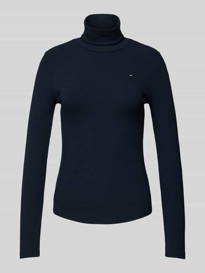 Tommy Hilfiger Slim fit colshirt met lange mouwen