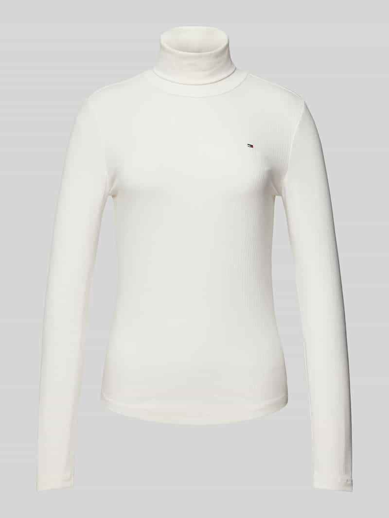 Tommy Hilfiger Slim fit colshirt met lange mouwen