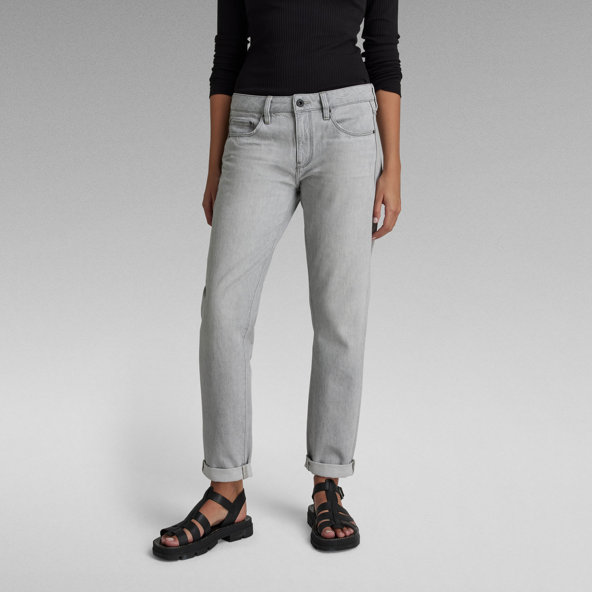 G-Star RAW Kate Boyfriend Jeans - Grijs - Dames