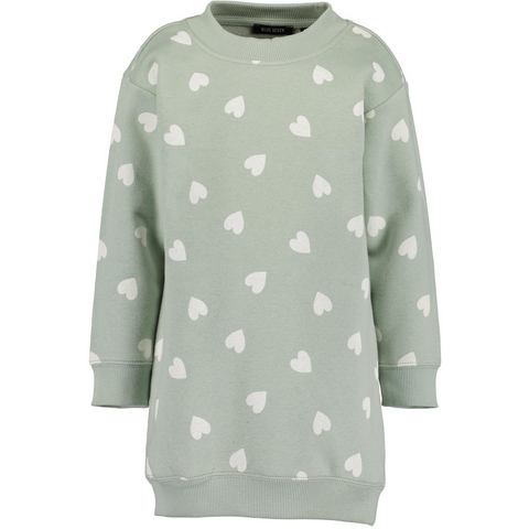 Blue Seven Jerseyjurk  meisjes sweatshirtjurk KIDS GIRLS BASIC (1-delig)