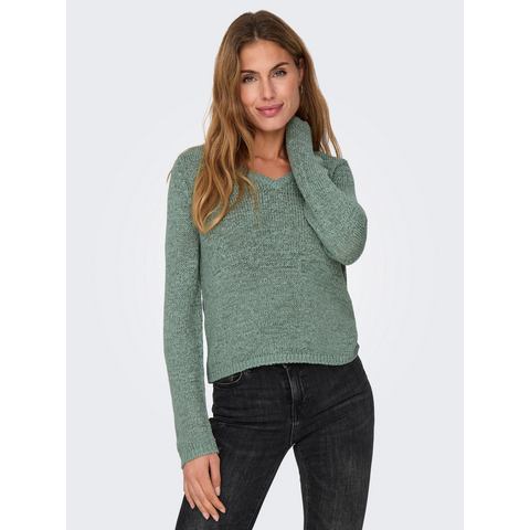 Only Trui met V-hals ONLGEENA L/S V-NECK KNT NOOS