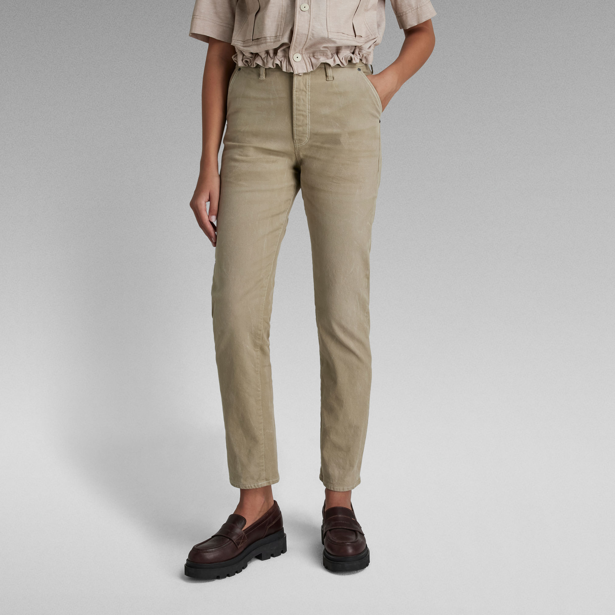 G-Star RAW Slim Chino - Beige - Dames