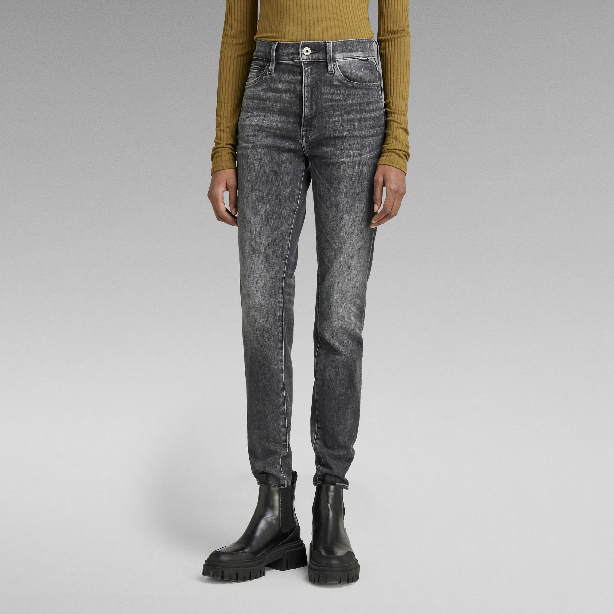 G-Star RAW G-Star Shape Skinny Jeans - Grijs - Dames