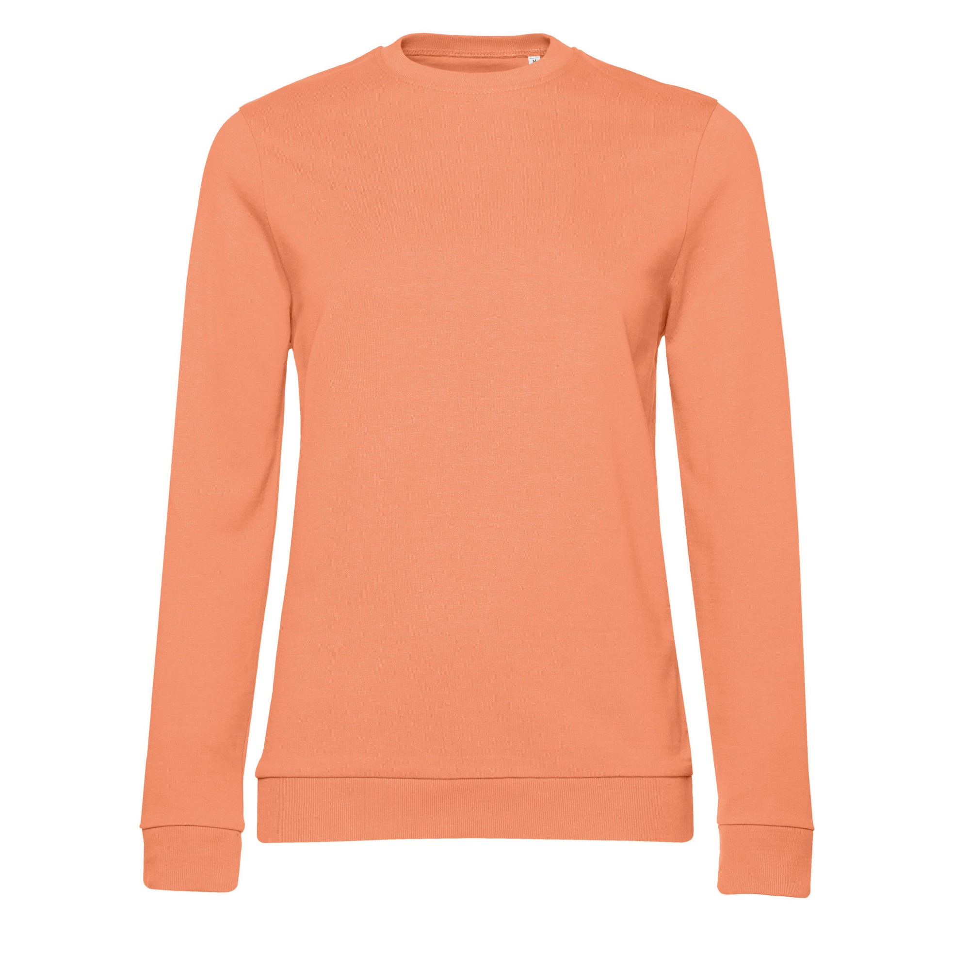 B and C Dames frans terry sweatshirt met inzetstuk