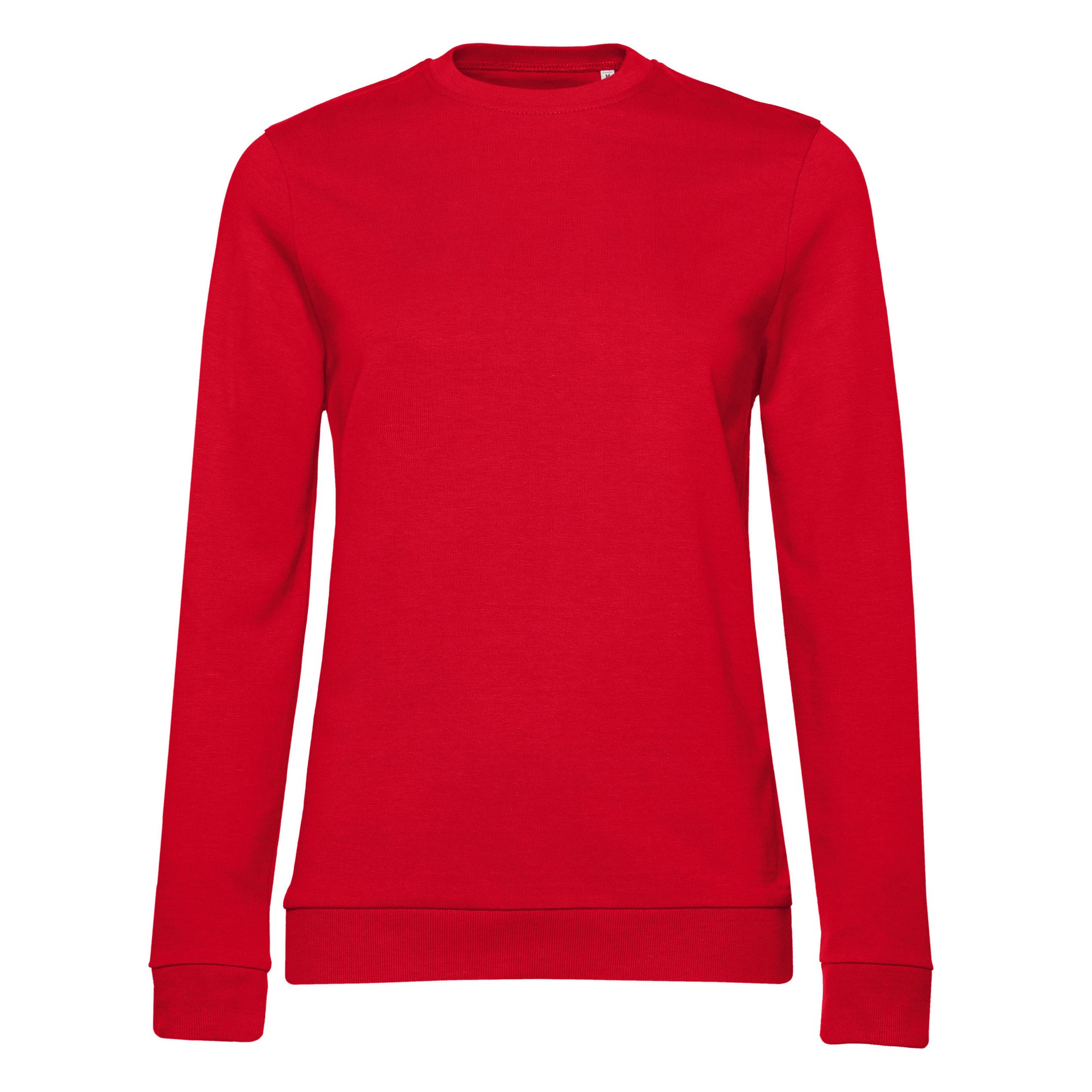 B and C Dames frans terry sweatshirt met inzetstuk