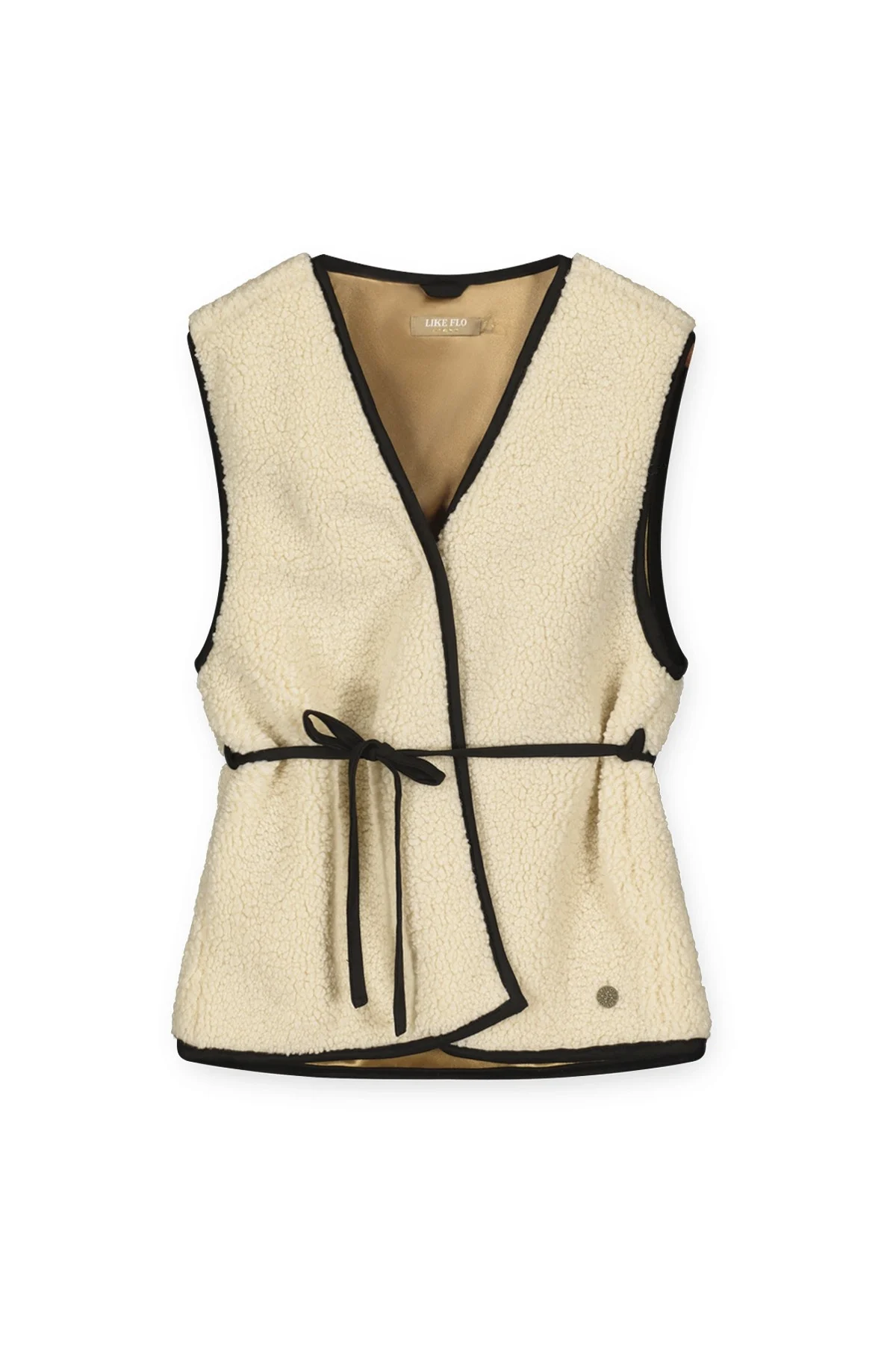 Like Flo Meisjes bodywarmer teddy met riem didi kit