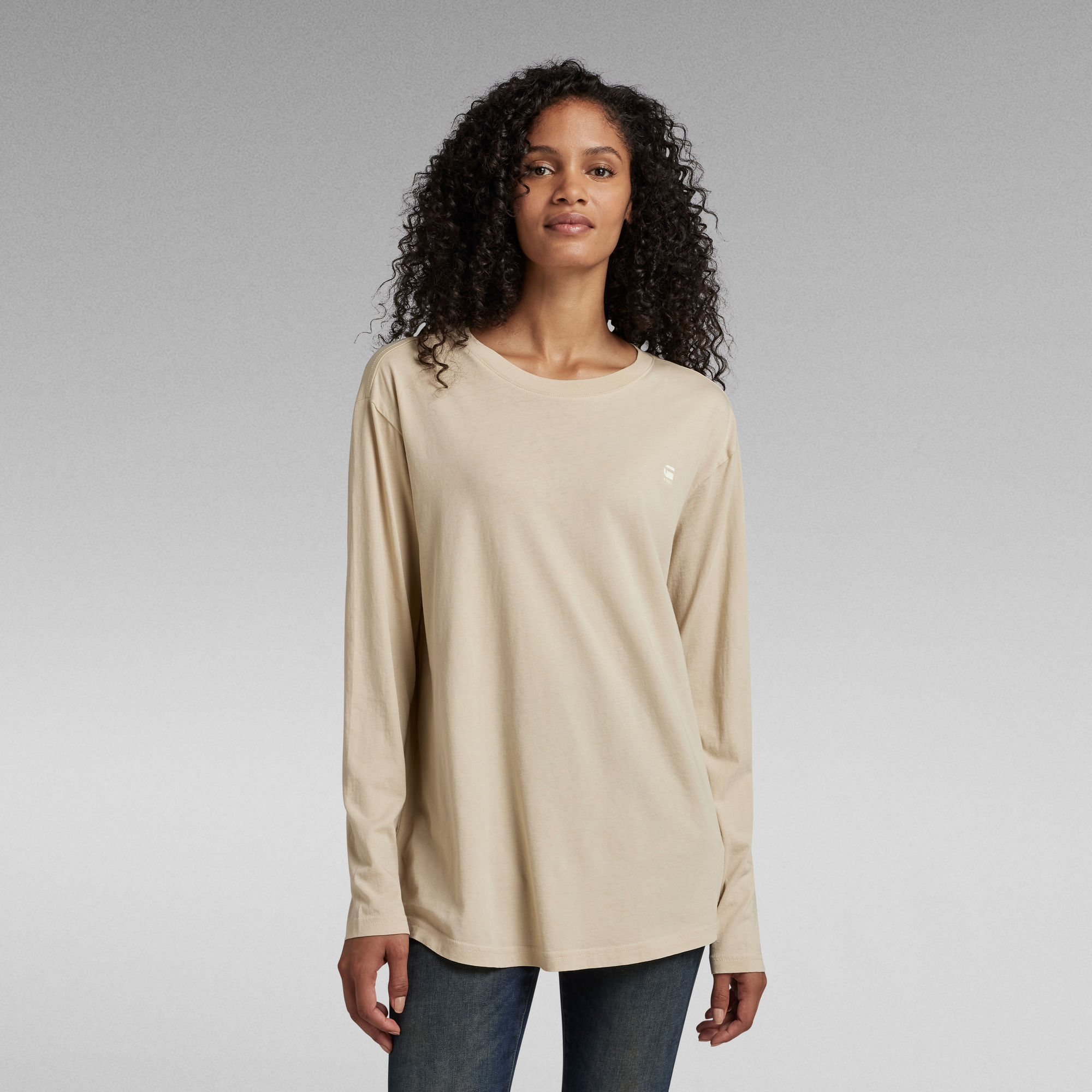 G-Star RAW Lash Fem Loose Top - Beige - Dames