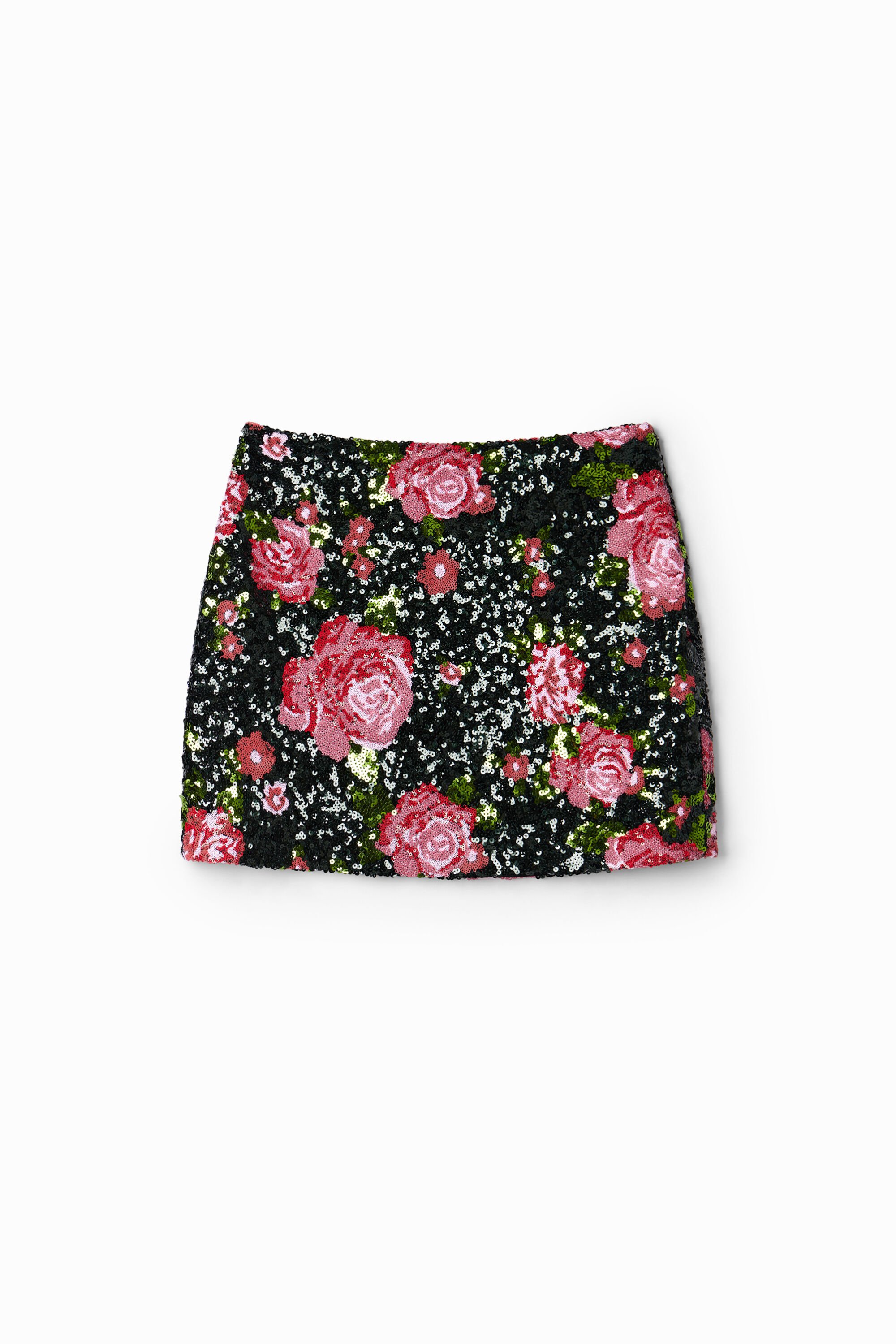 Desigual Roze minirok pailletten M. Christian Lacroix - MATERIAL FINISHES