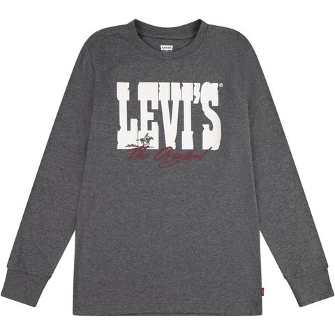 Levi's Kidswear Shirt met lange mouwen LVB YEE-HAW LS TEE