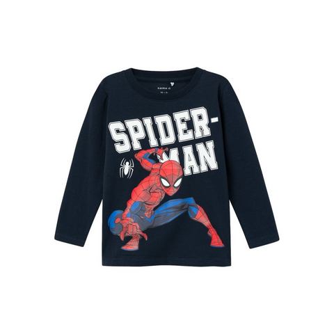 Name It Shirt met lange mouwen NMMNAZA SPIDERMAN LS TOP NOOS MAR