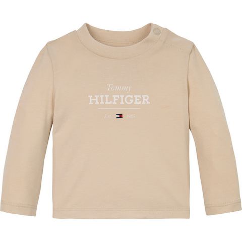 Tommy Hilfiger Shirt met lange mouwen MONOTYPE 1985 LOGO TEE LS