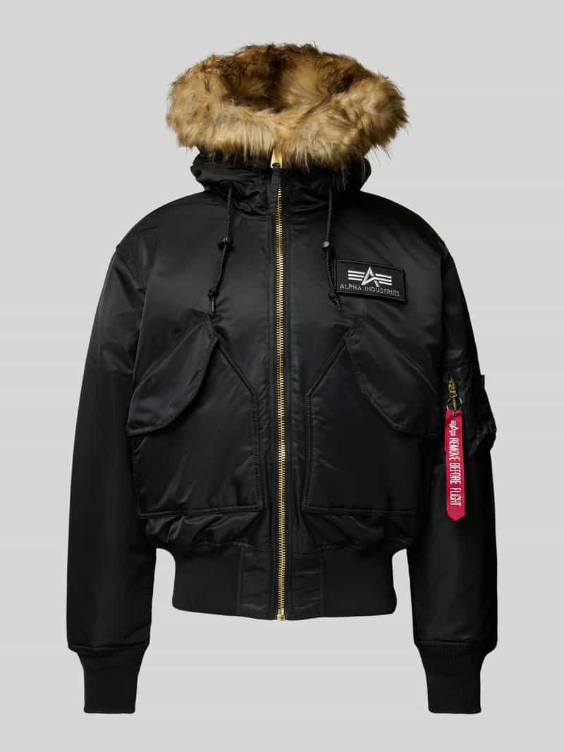 Alpha industries Bomberjack met labeldetail