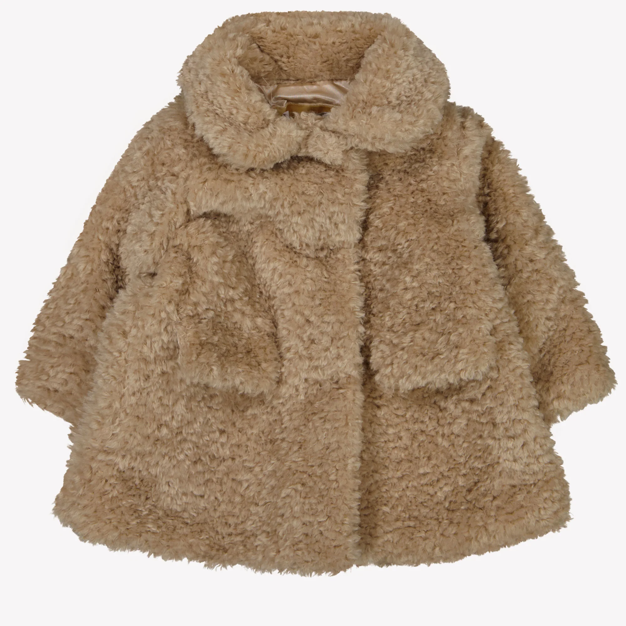 Monnalisa Baby meisjes faux fur jas