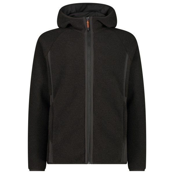 CMP  Jacket Fix Hood 34M0557 - Fleecevest, zwart