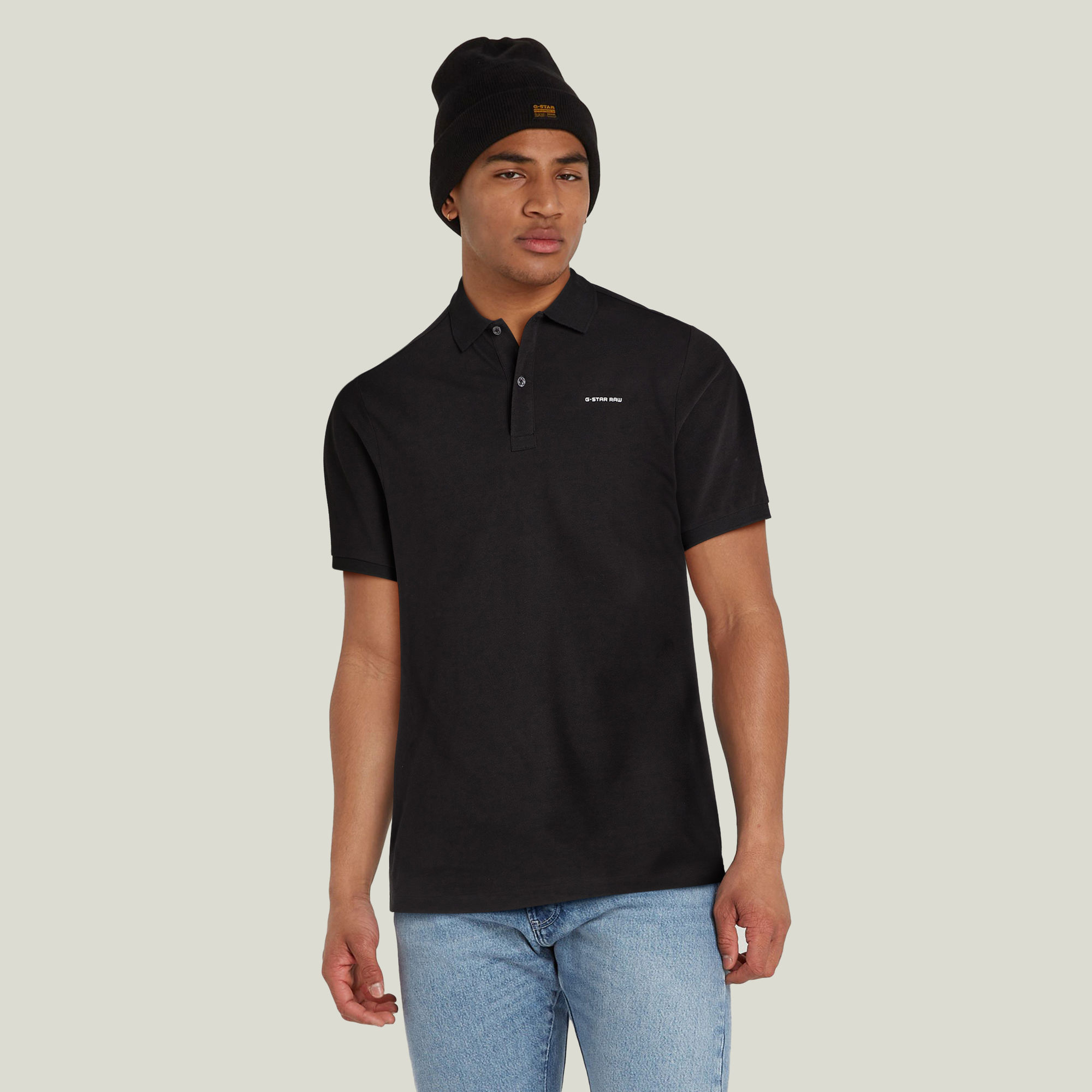 G-Star RAW Oluv Slim Polo - Zwart - Heren