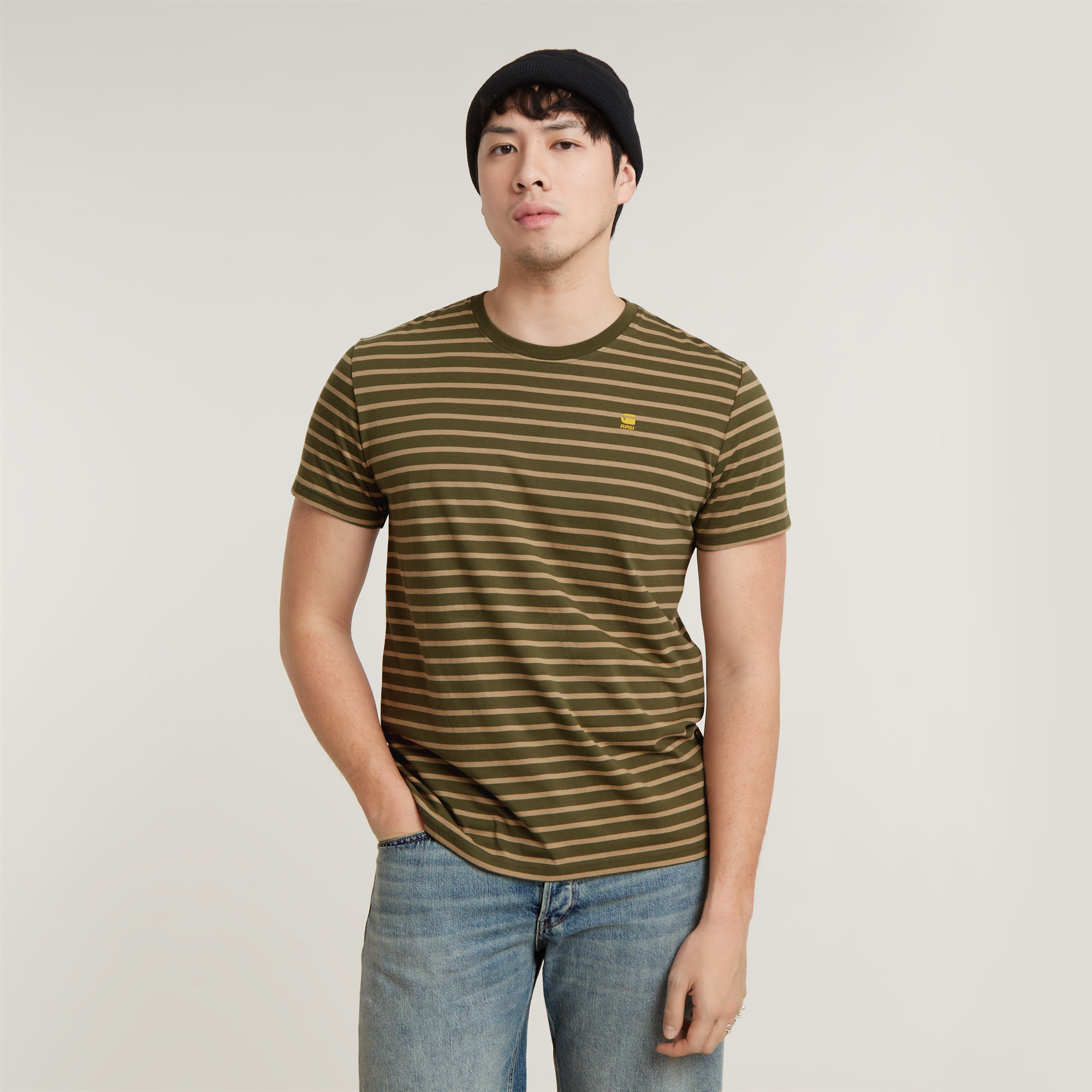 G-Star RAW Stripe T-Shirt - Meerkleurig - Heren