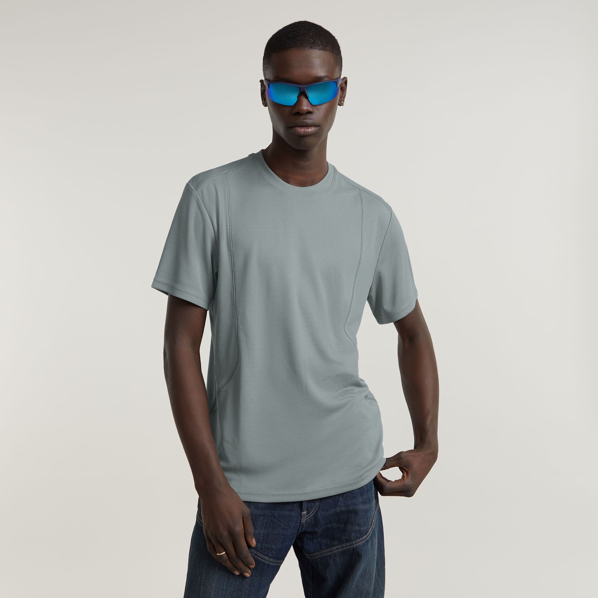 G-Star RAW Constructed Tech T-Shirt - Grijs - Heren