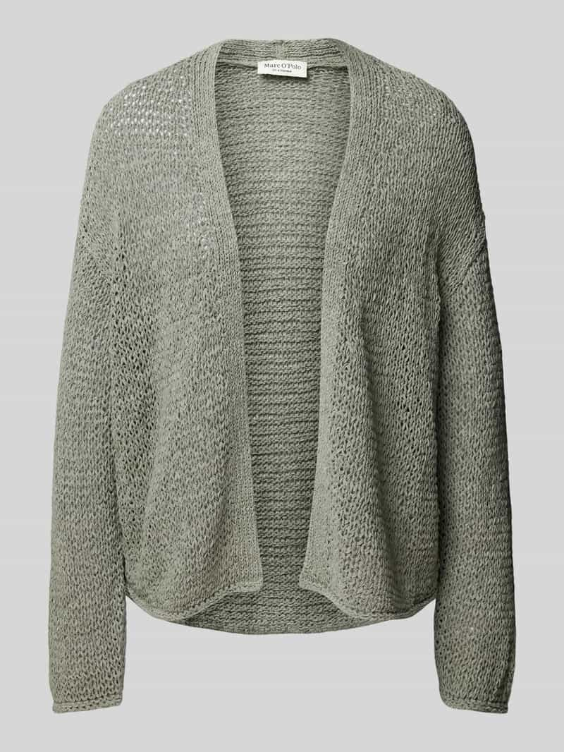 MARC O POLO Loose fit cardigan van bandjesgaren