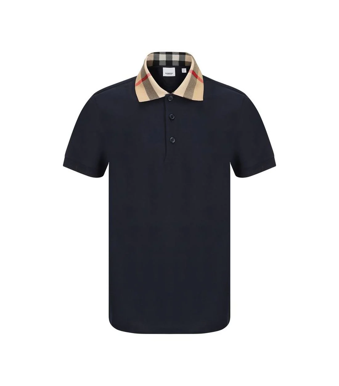 Burberry Polo t-shirt met archivio check patroon