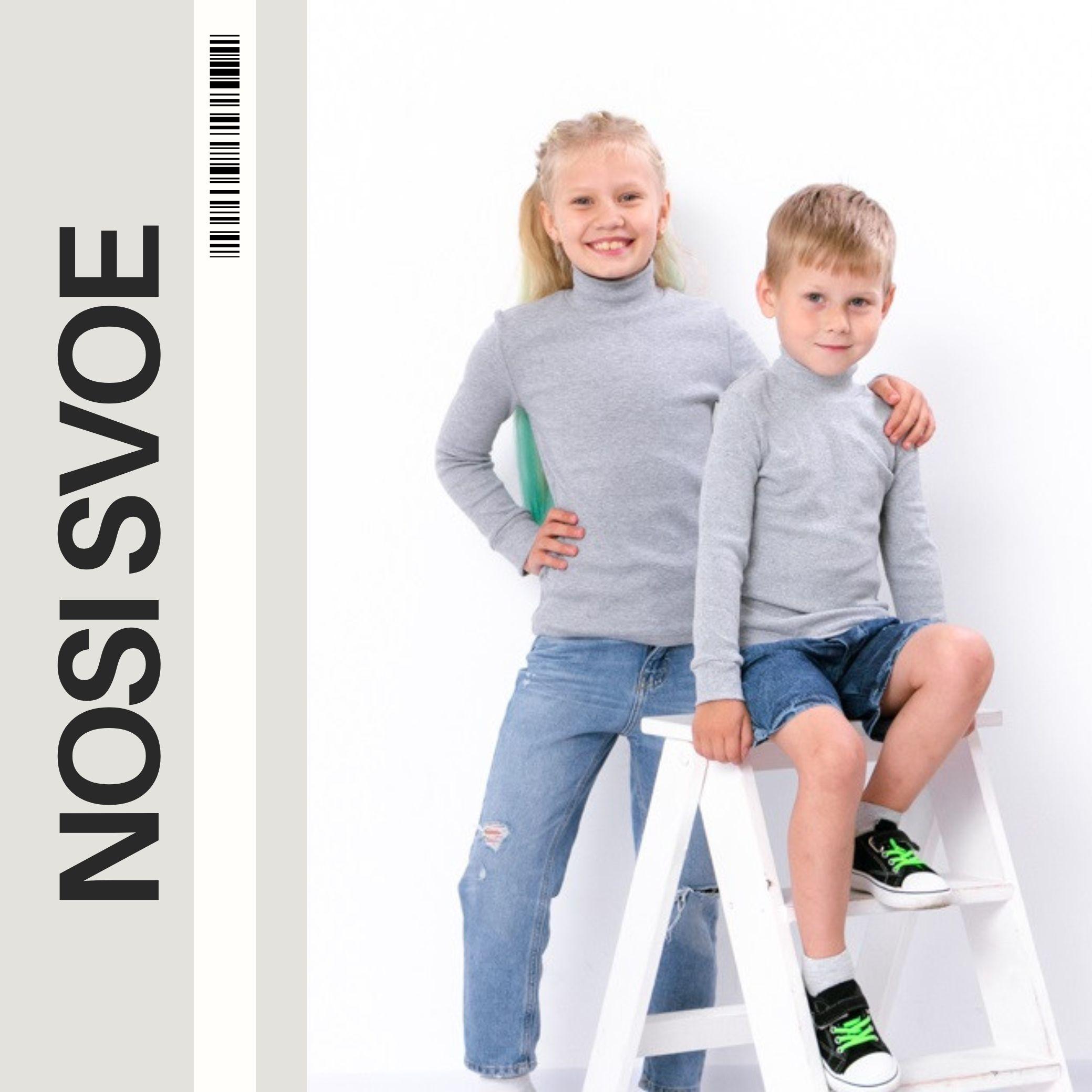 НС Long Sleeves (unisex) , Any season , Nosi svoe 6068-1V 86 zilver