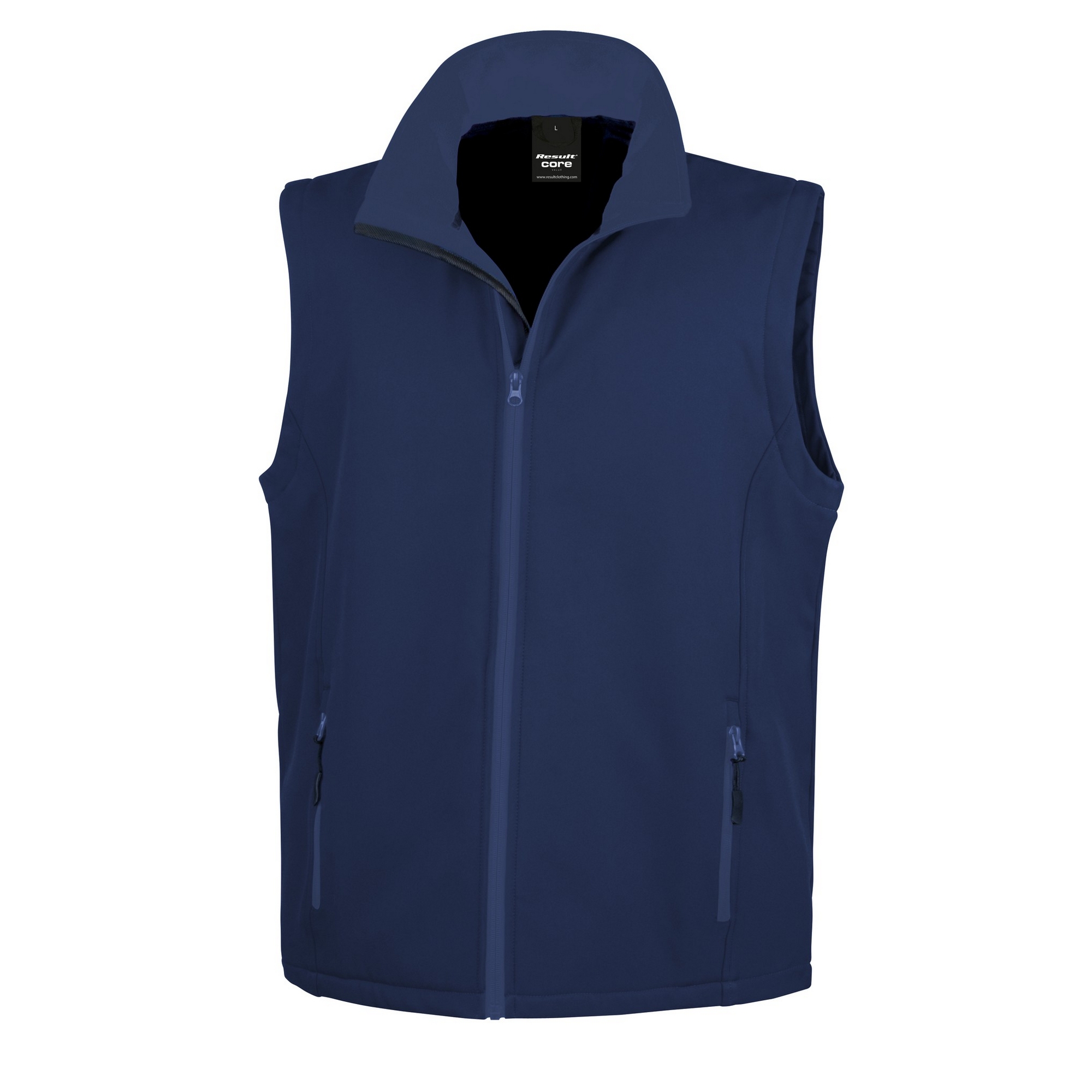 Result Softshell bedrukbaar gilet heren