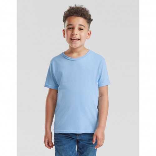 Fruit of the Loom Effen kinder/kids iconic 150 t-shirt