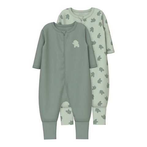 Name It Pyjama NBMNIGHTSUIT 2P ZIP FF SEA ELEPHANT NOOS (set, 2-delig)