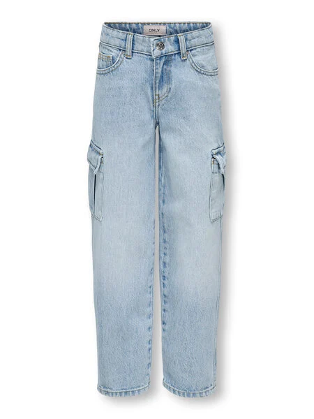 Only Zomer jeans broek meisjes wide leg fit kogharmony