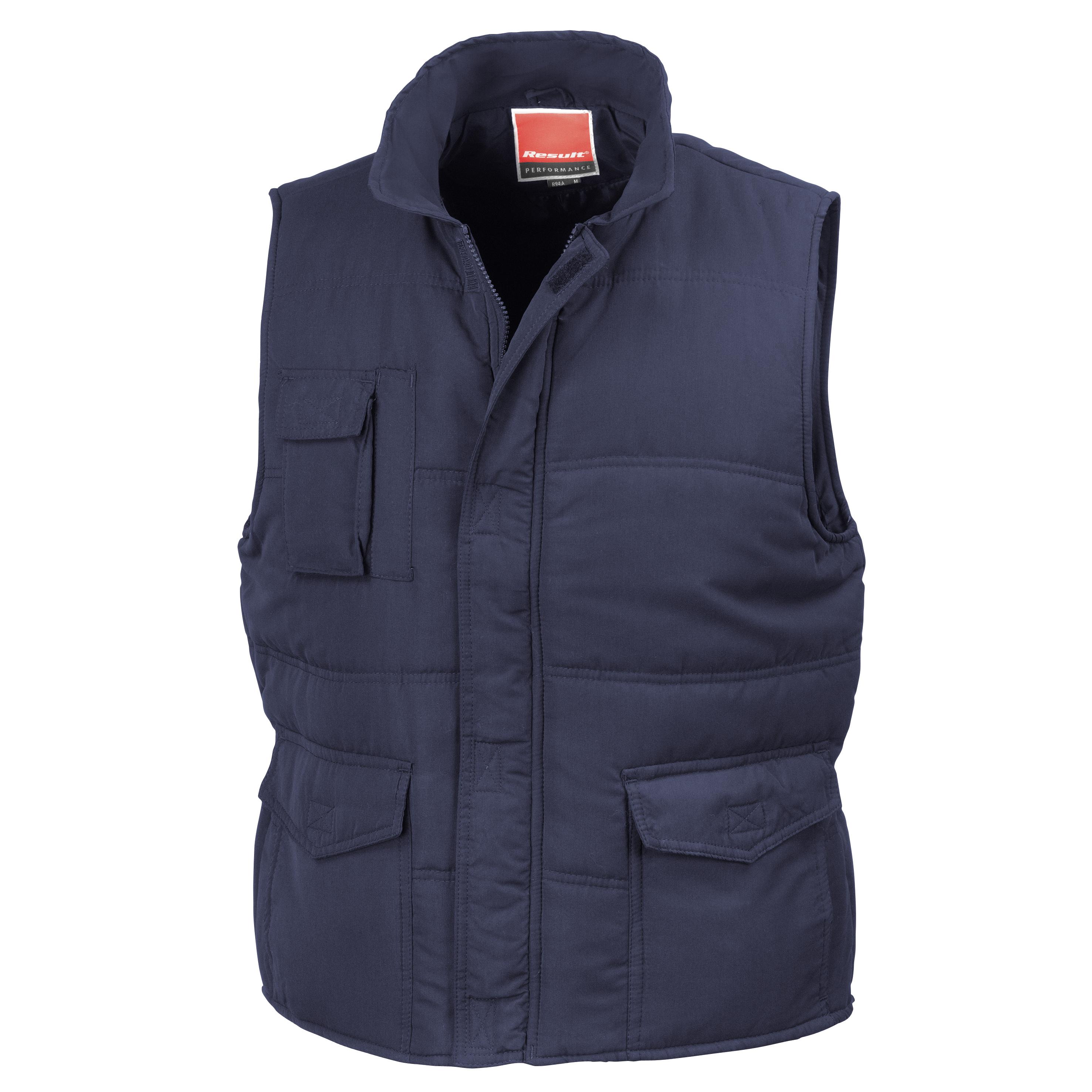 Result Heren mid-weight bodywarmer douchebestendig winddicht jasje