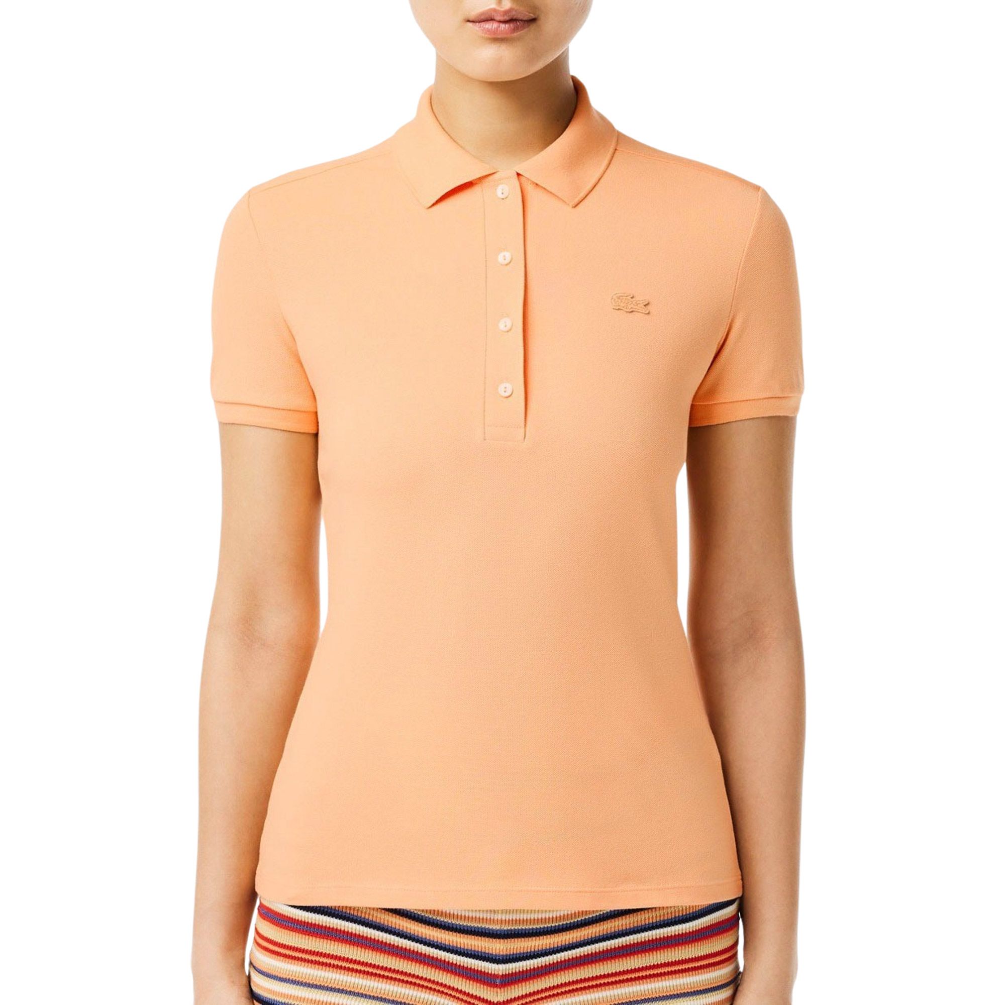 Lacoste Piqué Stretch Polo Dames